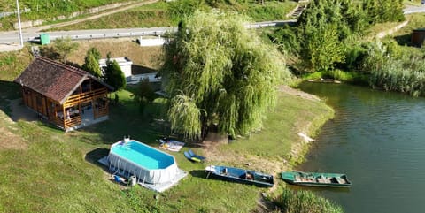 Property building, Day, Bird's eye view, Pool view, Swimming pool