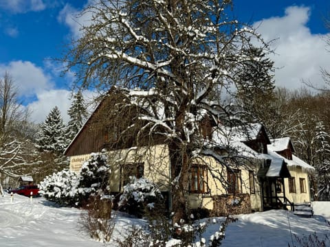 Property building, Natural landscape, Winter