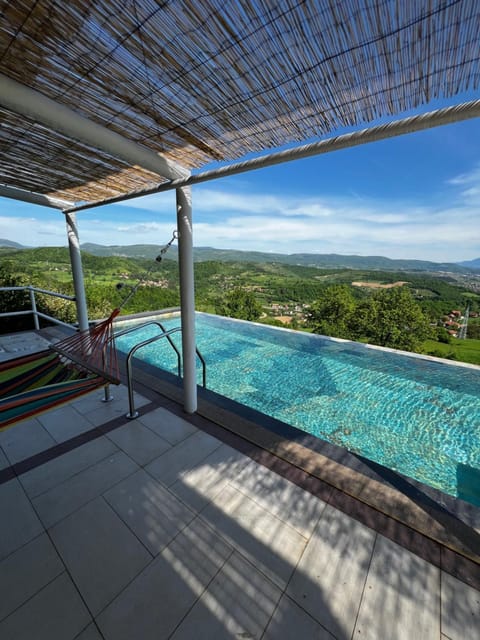 Natural landscape, Balcony/Terrace, Pool view, Swimming pool