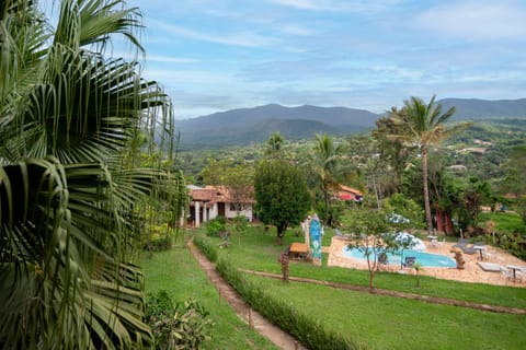 Natural landscape, Garden view, Mountain view, Pool view