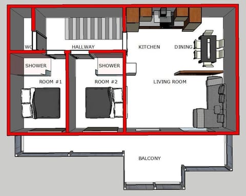 Idealapartments LLC Penthouse Apartment in Serbia