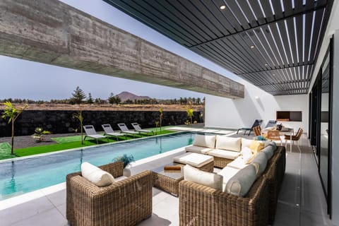 Natural landscape, Pool view, Swimming pool