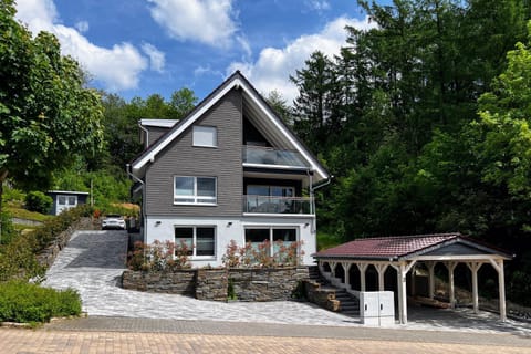 Property building, Spring, Garden view