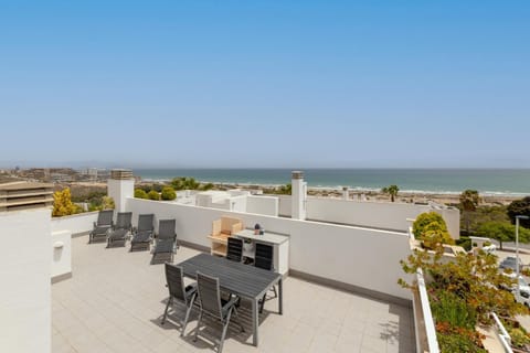 View (from property/room), Balcony/Terrace, Sea view