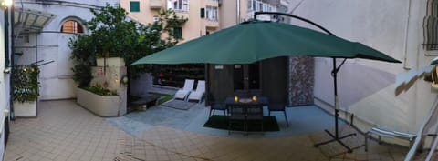 Property building, Patio