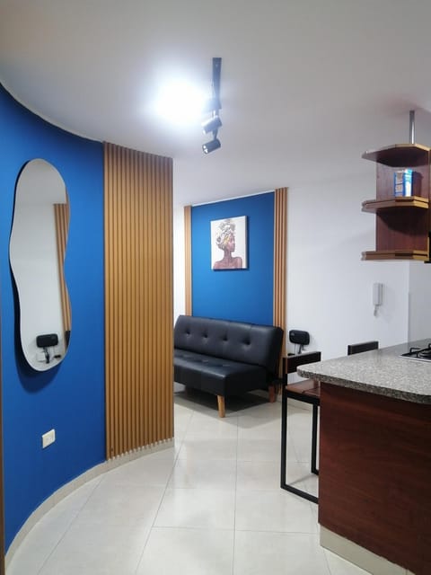 Kitchen or kitchenette, Living room