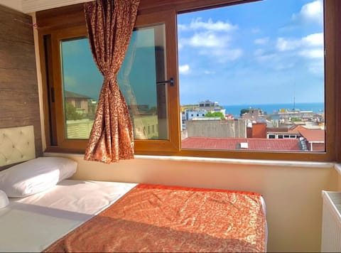 Bed, View (from property/room), Sea view