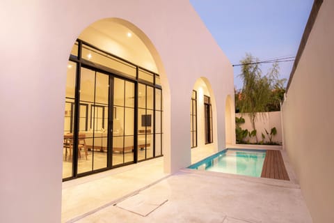 Patio, Day, Pool view, Swimming pool, Sunset