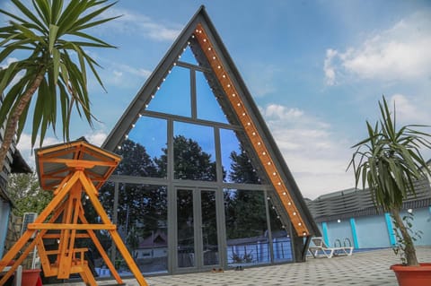 Property building, Day, Garden view