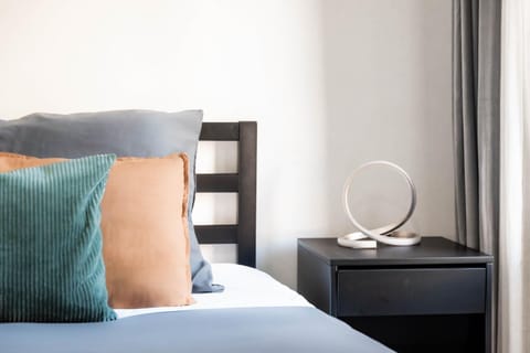 Bed, Decorative detail, Bedroom