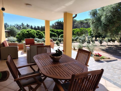 Property building, Garden view