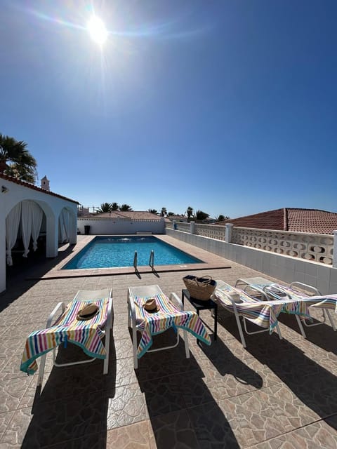 Natural landscape, Pool view, Swimming pool, sunbed
