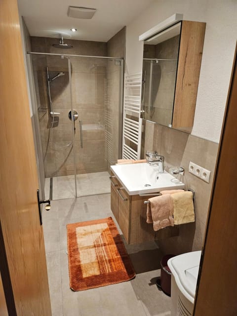 Shower, Bathroom, towels