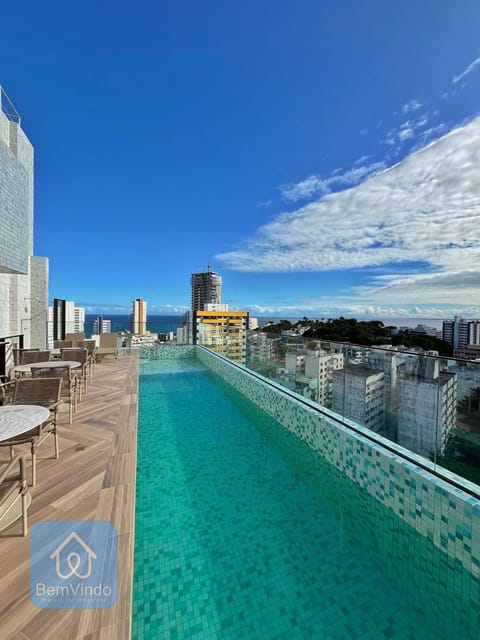 Pool view, Sea view, Swimming pool