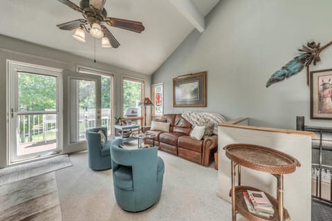 Cloudcroft Townhome on Golf Course with Deck! House in Cloudcroft