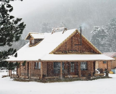 Property building, Natural landscape, Winter