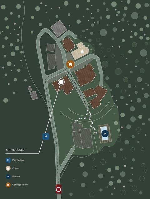 Castello di Cisterna Apartment in Umbria