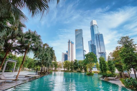 Pool view, Swimming pool