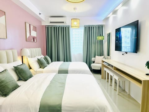 Bed, TV and multimedia