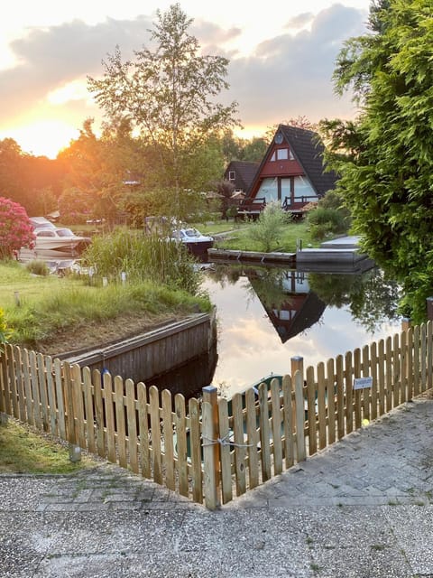River view, Sunset