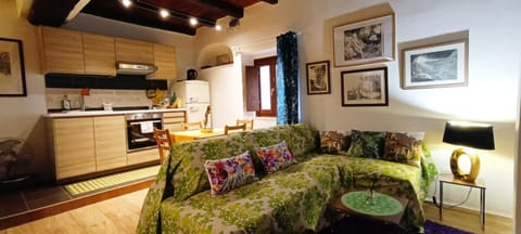 Kitchen or kitchenette, Living room, Photo of the whole room, Dining area