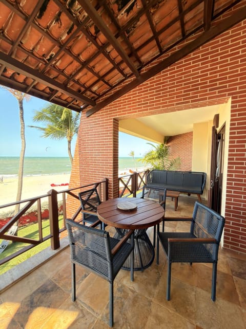 View (from property/room), Balcony/Terrace, Seating area, Dining area, Sea view, Sea view