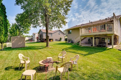 4 Mi to Dtwn White Bear Lake Home with Large Yard House in White Bear Lake
