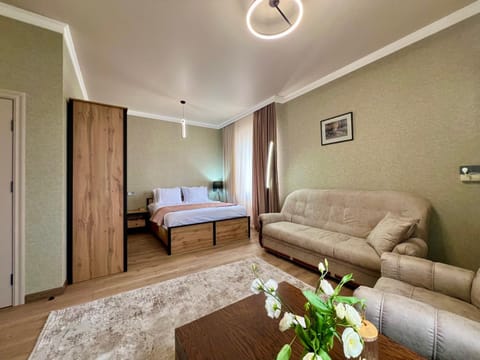 Bed, Photo of the whole room, Bedroom, wardrobe