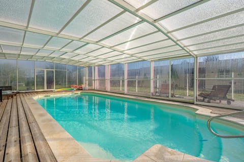 Property building, Living room, Swimming pool