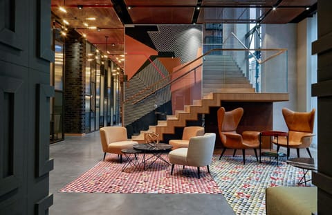 Lobby or reception, Decorative detail