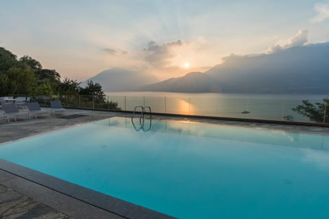 Nearby landmark, Day, Natural landscape, Lake view, Mountain view, Pool view, Swimming pool, Sunrise, Sunset
