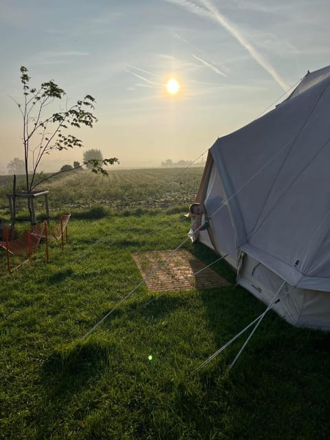 Garden Glamping Mirabelle Luxury tent in Flanders