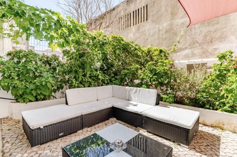 Patio, Spring, Day, Garden, Seating area, Garden view