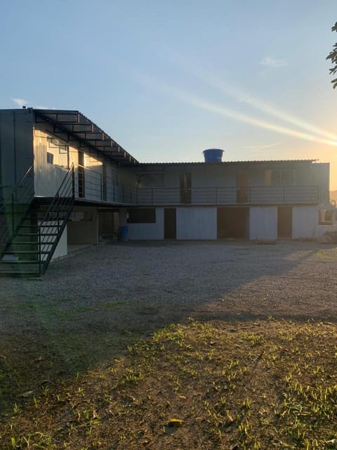 Property building, Sunset