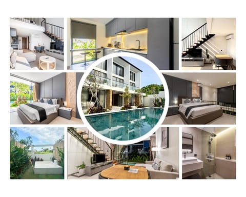 Property building, Bed, Seating area, Bedroom, Swimming pool, Open Air Bath, kitchen