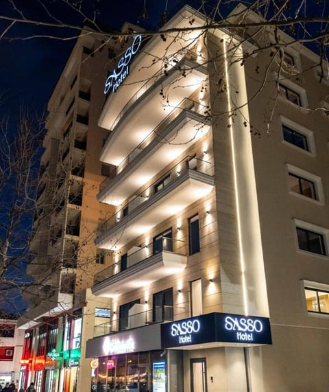 Property building, Night, City view
