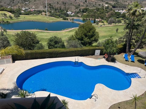 Nearby landmark, Spring, Day, Natural landscape, Mountain view, Pool view, Swimming pool