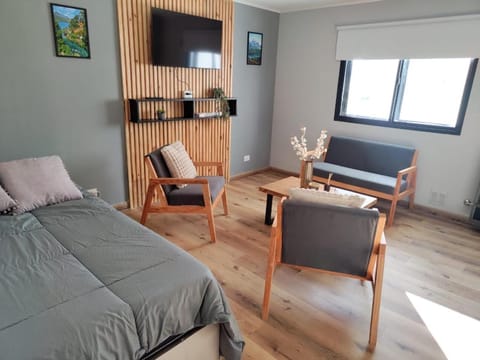 Bed, TV and multimedia, Living room