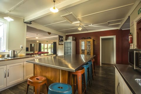 Kitchen or kitchenette, dishwasher, microwave, oven, stove, kitchen