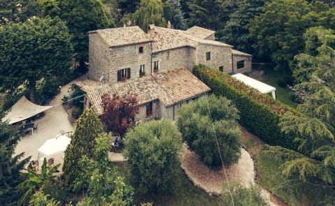 Property building, Spring, Bird's eye view, Garden, Garden view