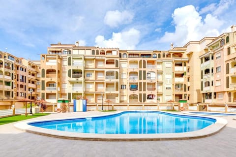 Property building, Pool view, Swimming pool