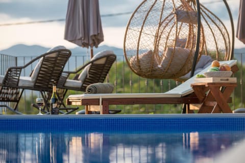 Natural landscape, Swimming pool, sunbed
