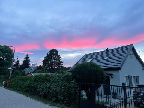 Property building, Sunset