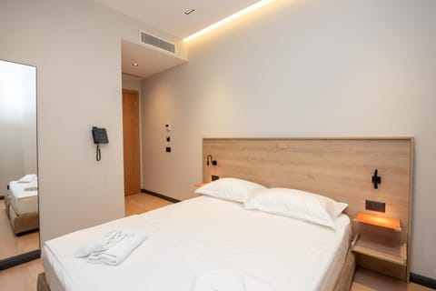 Bed, Photo of the whole room, Bedroom, towels, wardrobe