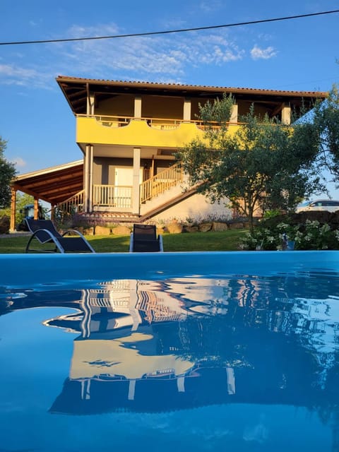 Property building, Pool view