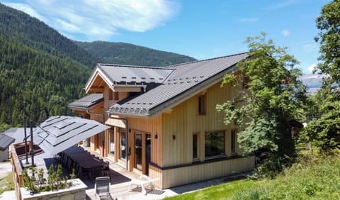Patio, Spring, Mountain view