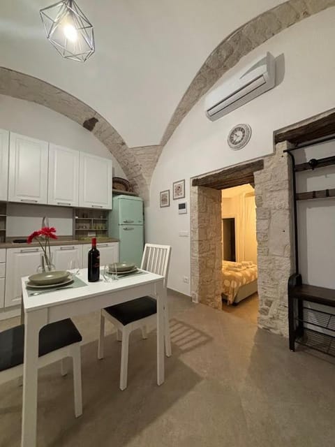 Dining area, air conditioner