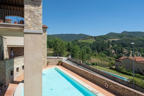 Natural landscape, View (from property/room), Mountain view, Pool view, Swimming pool