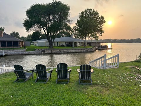 Lake view, Sunset