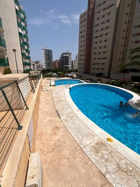 Property building, Pool view, Swimming pool